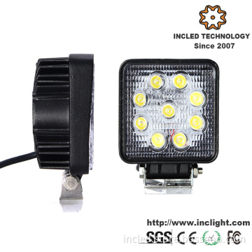 4 Inch 27W 2150lm Square Spotlight LED Worklight